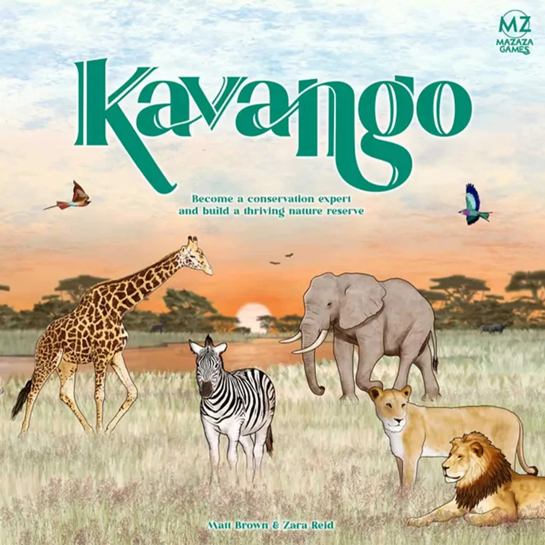 Kavango, a board game of safari conservation
