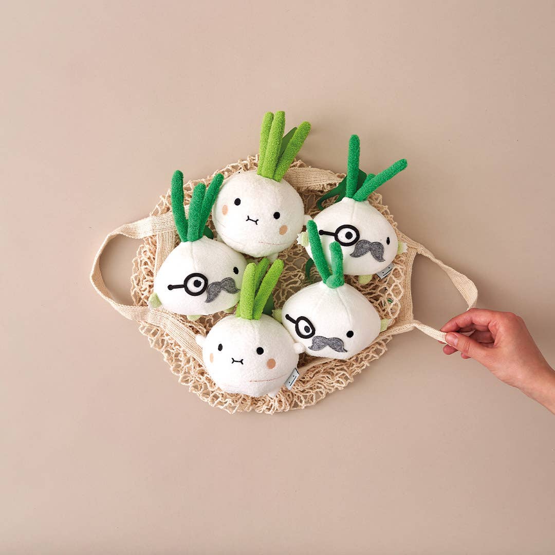 Mini Plush Toy - Riceradish - White Raddish