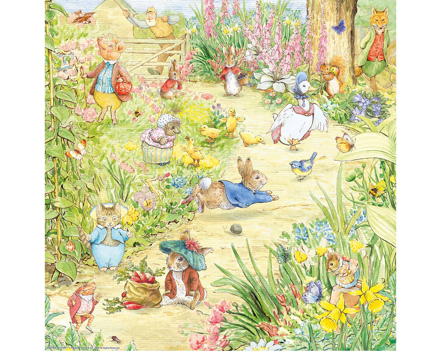 In Mr McGregor's Garden - with 19 Stand-Up Pieces