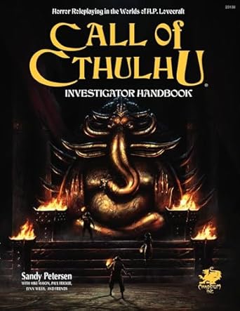 Call of Cthulhu RPG: 7th Edition Investigator Handbook