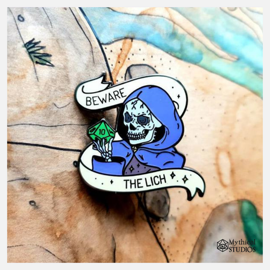 Lich Hard Enamel Pin