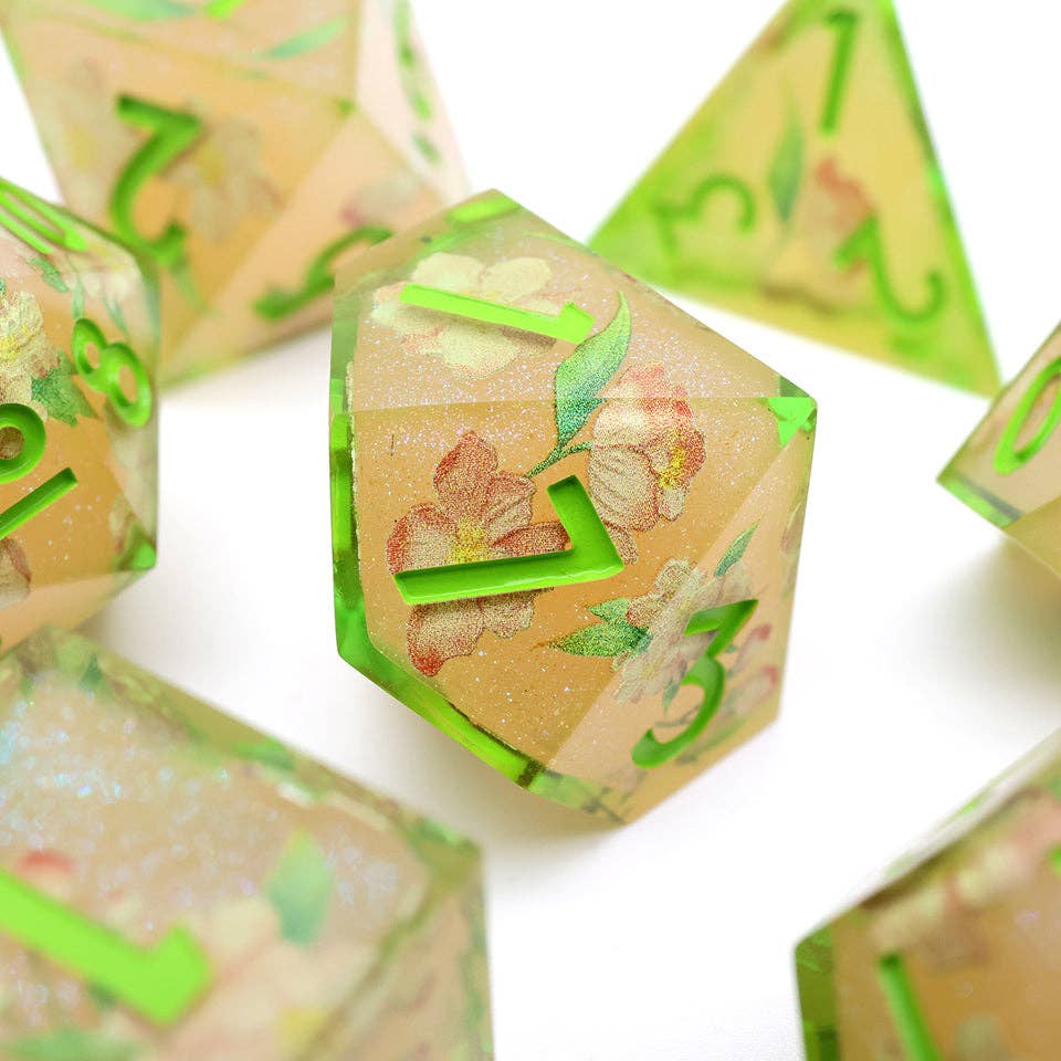 Sweet Snap | Art Core Dice| 7-Polyhedral Set
