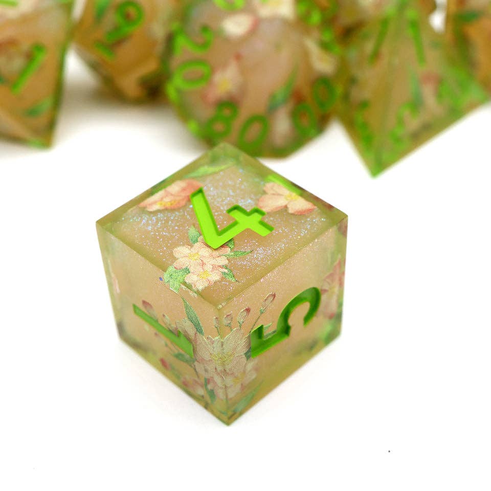 Sweet Snap | Art Core Dice| 7-Polyhedral Set