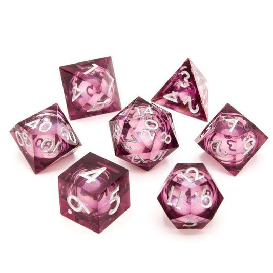 Moonbeam | Liquid Core Dice | 7-Polyhedral Set