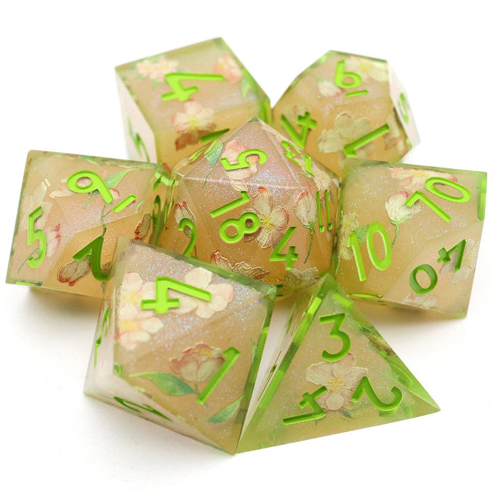 Sweet Snap | Art Core Dice| 7-Polyhedral Set