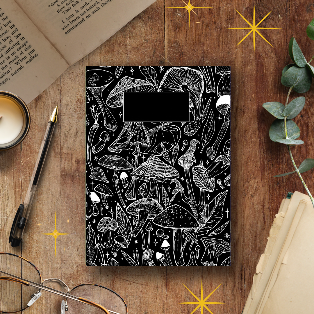 Shrooms Softcover A5 Notebook