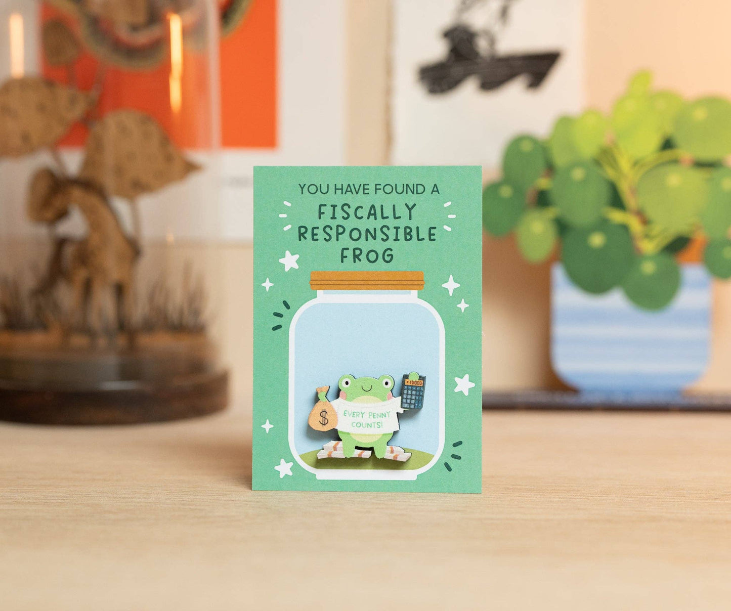 FISCALLY RESPONSIBLE FROG PIN