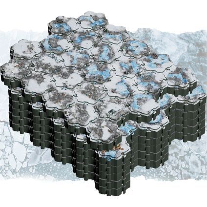 Lorescape Terrain Tiles: Arctic Pack