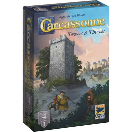 Carcassonne: Towers & Thieves (Expansion 4)