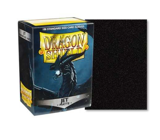 Dragon Shield Matte - Jet (100 ct. in box)
