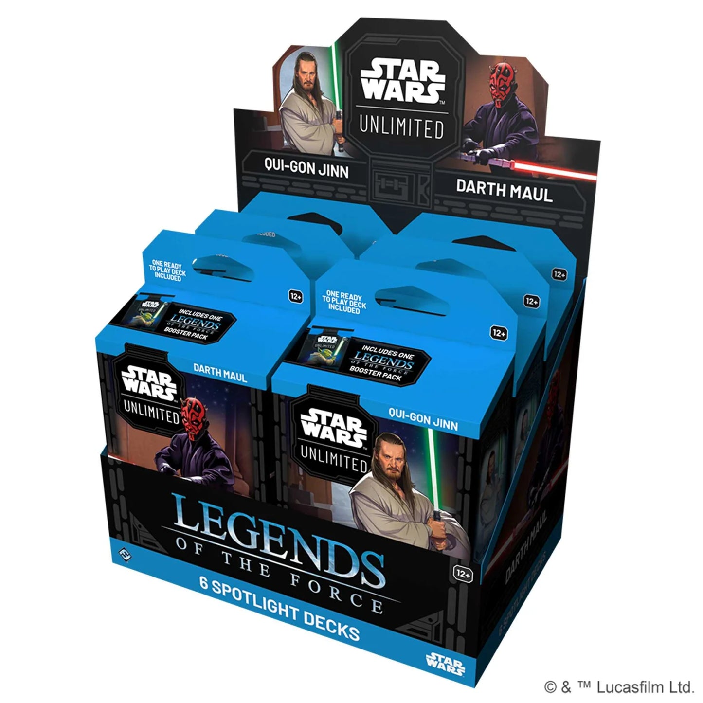 Star Wars: Unlimited Spotlight Deck - Darth Maul & Qui-Gon Jinn - Legends of the Force