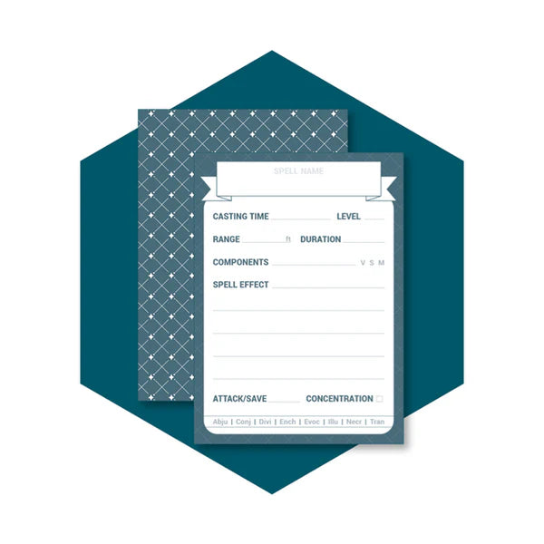 Custom Spell Cards: Compatible with D&D