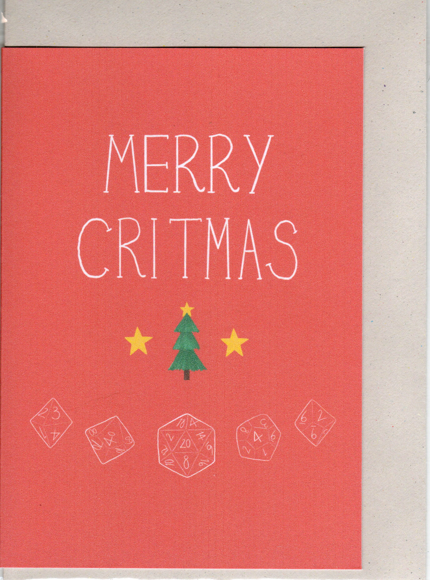 Merry Critmas Card
