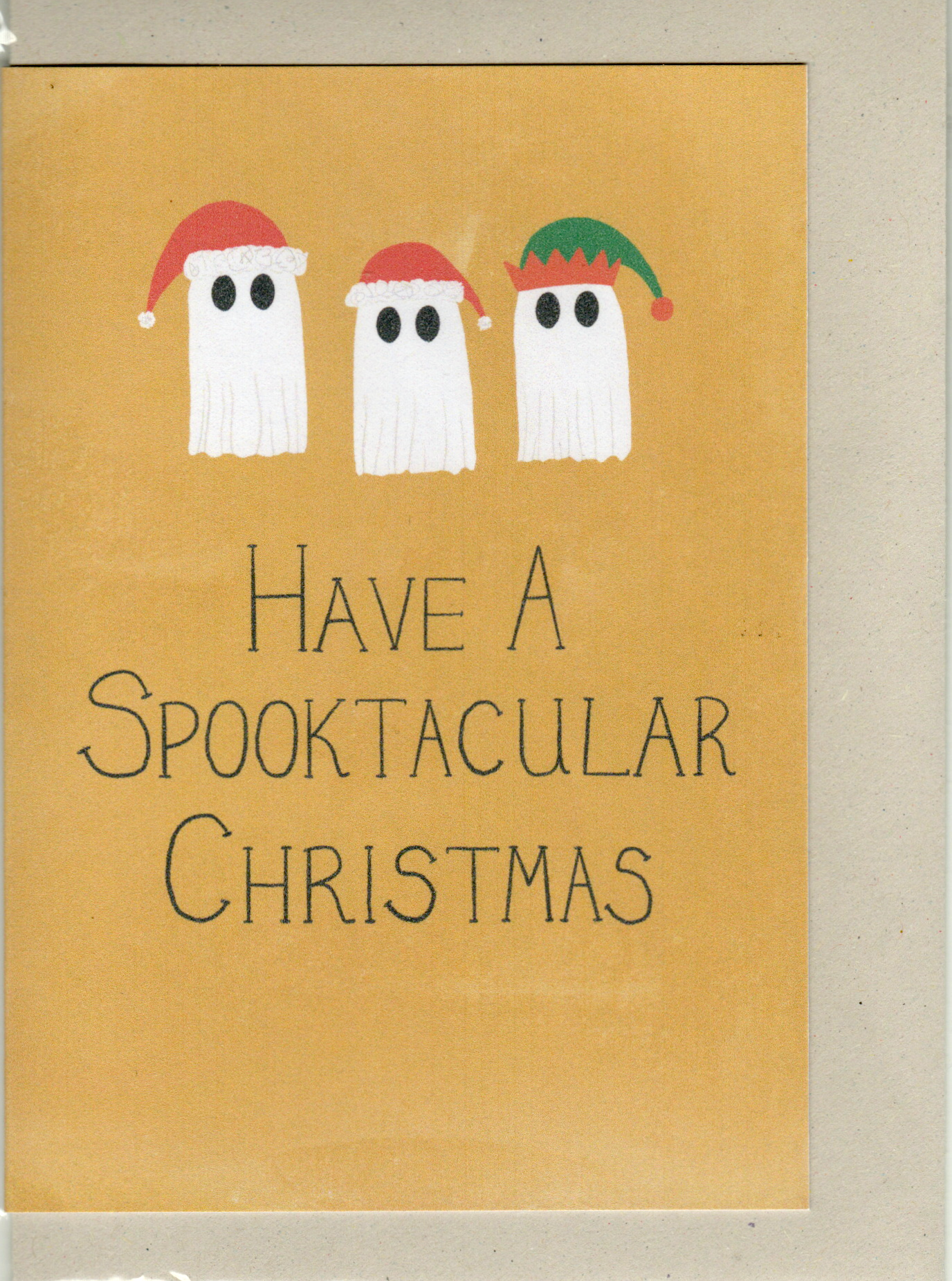 Spooktacular Christmas Card