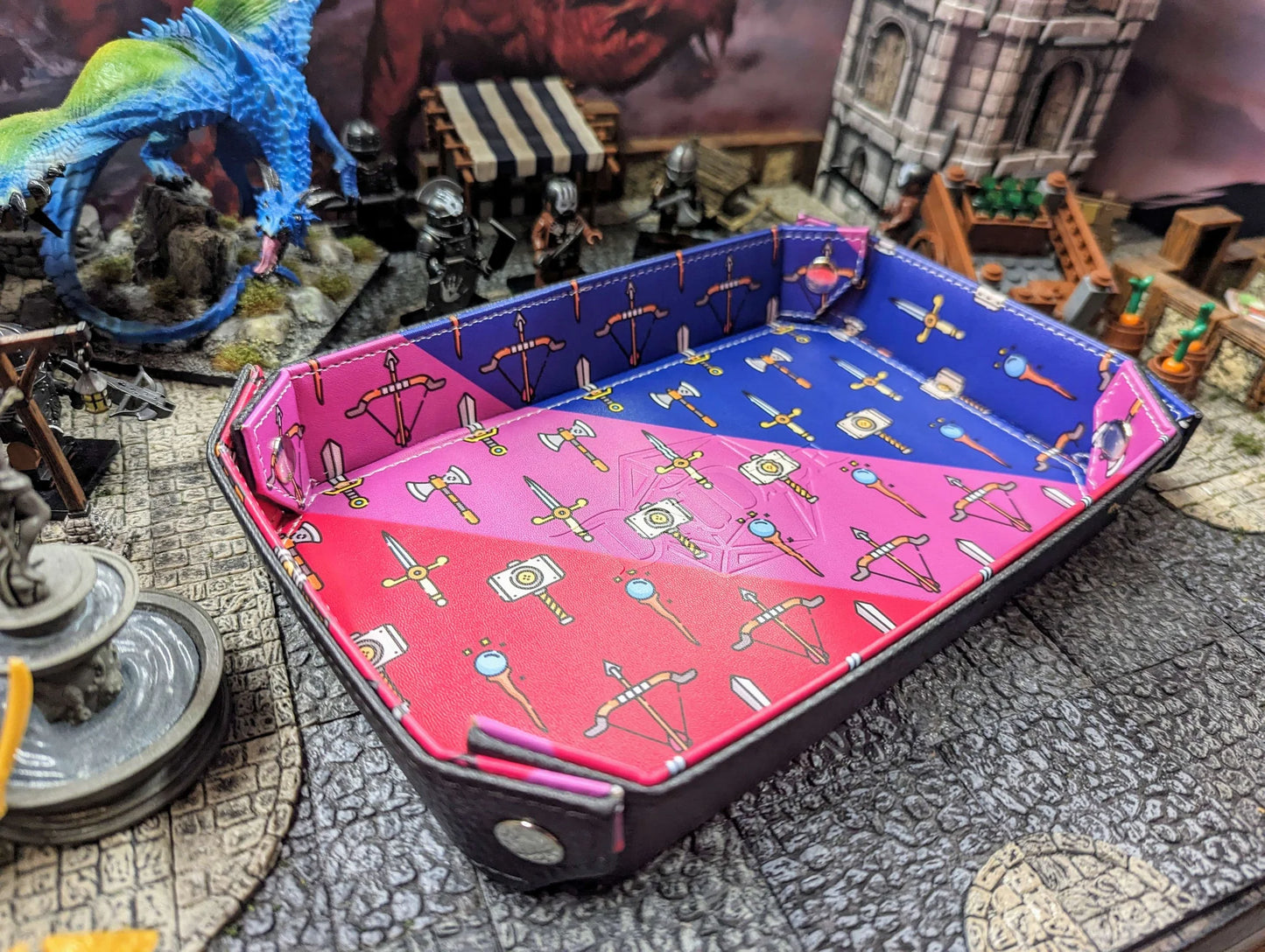 Rectangle Dice Tray: The Bi Tray