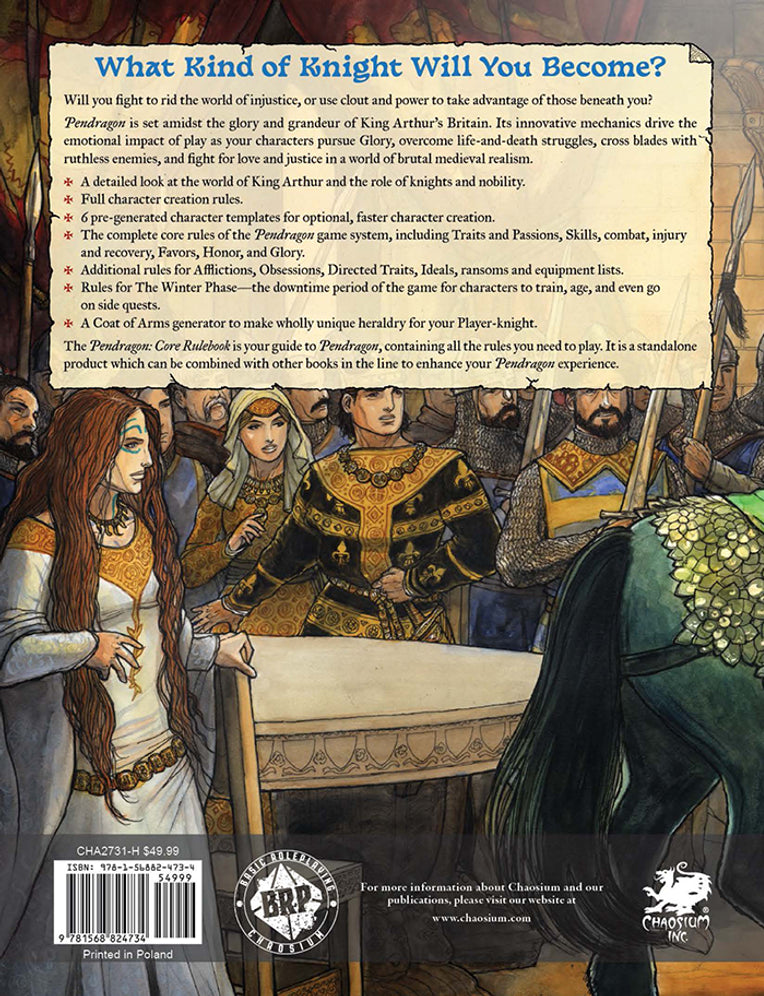 Pendragon RPG: Core Rulebook
