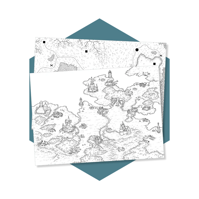 Quest Binder: Maps Insert Pack