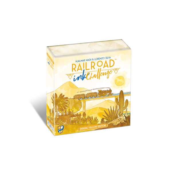 Railroad Ink Challenge: Shining Yellow Edition