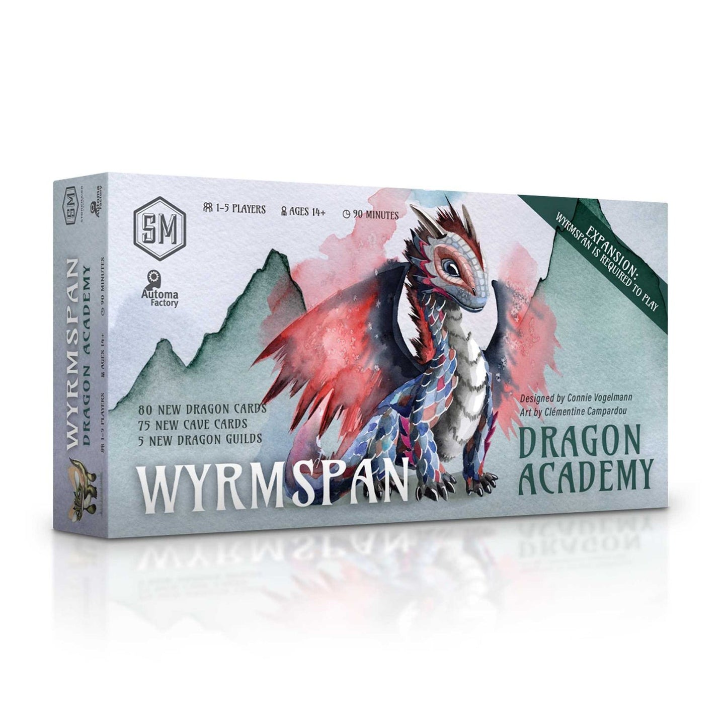 Wyrmspan Dragon Academy Expansion