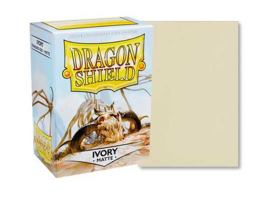 Dragon Shield Matte - Ivory (100 ct. in box)