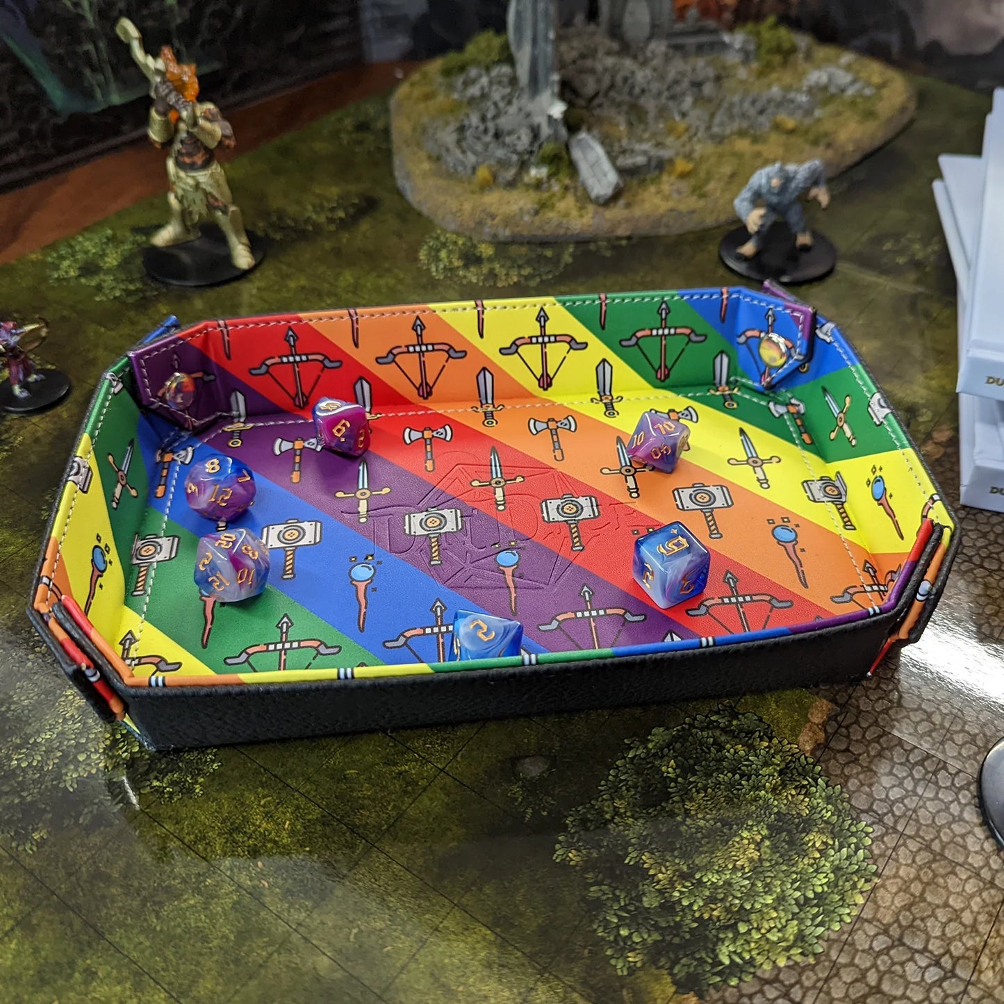 Rectangle Dice Tray: The Gay Tray