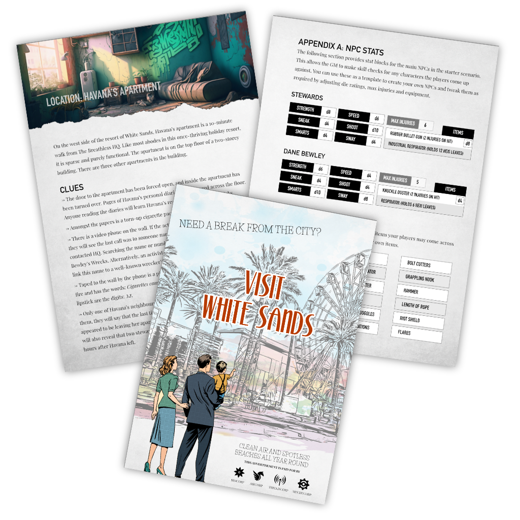 White Sands TTRPG