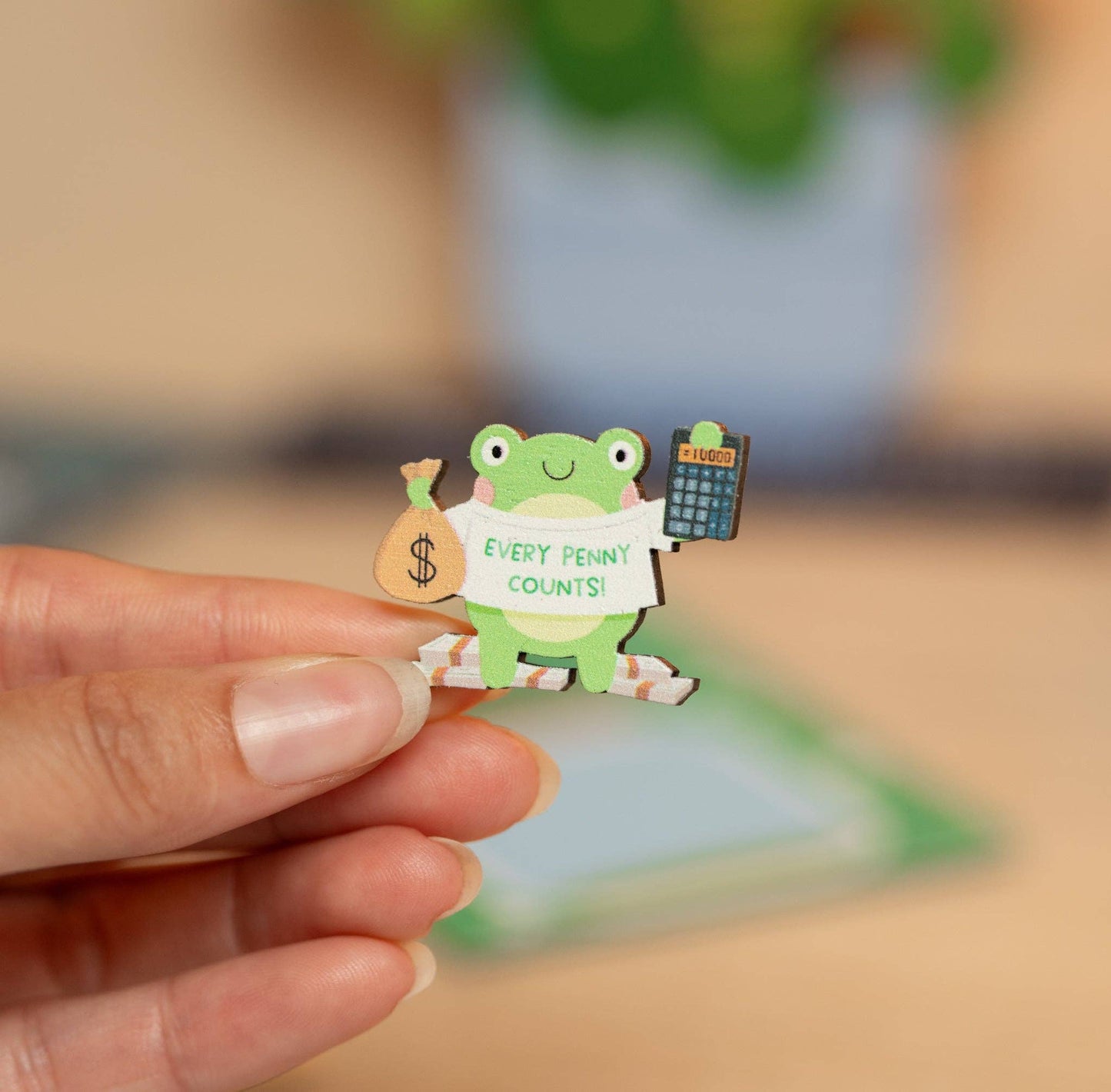 FISCALLY RESPONSIBLE FROG PIN