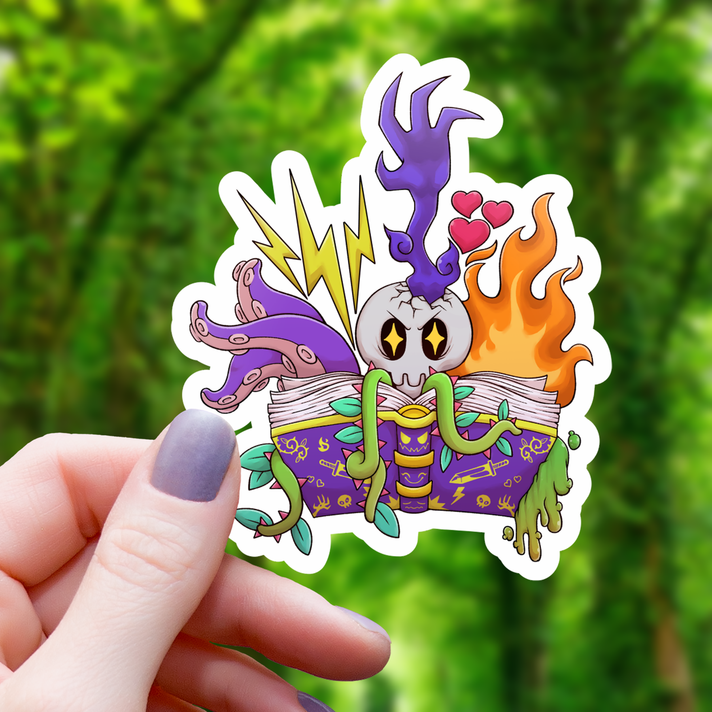 Books Expand Your Imagination Sticker - 3"