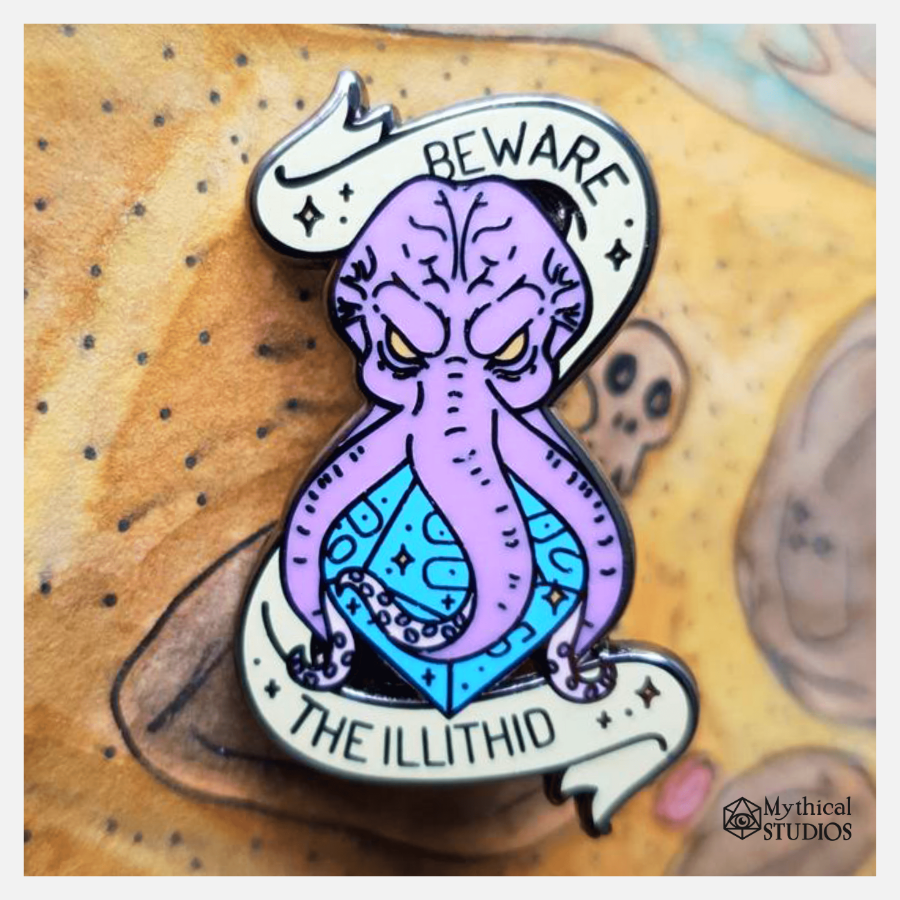 Mind Demon Enamel Pin