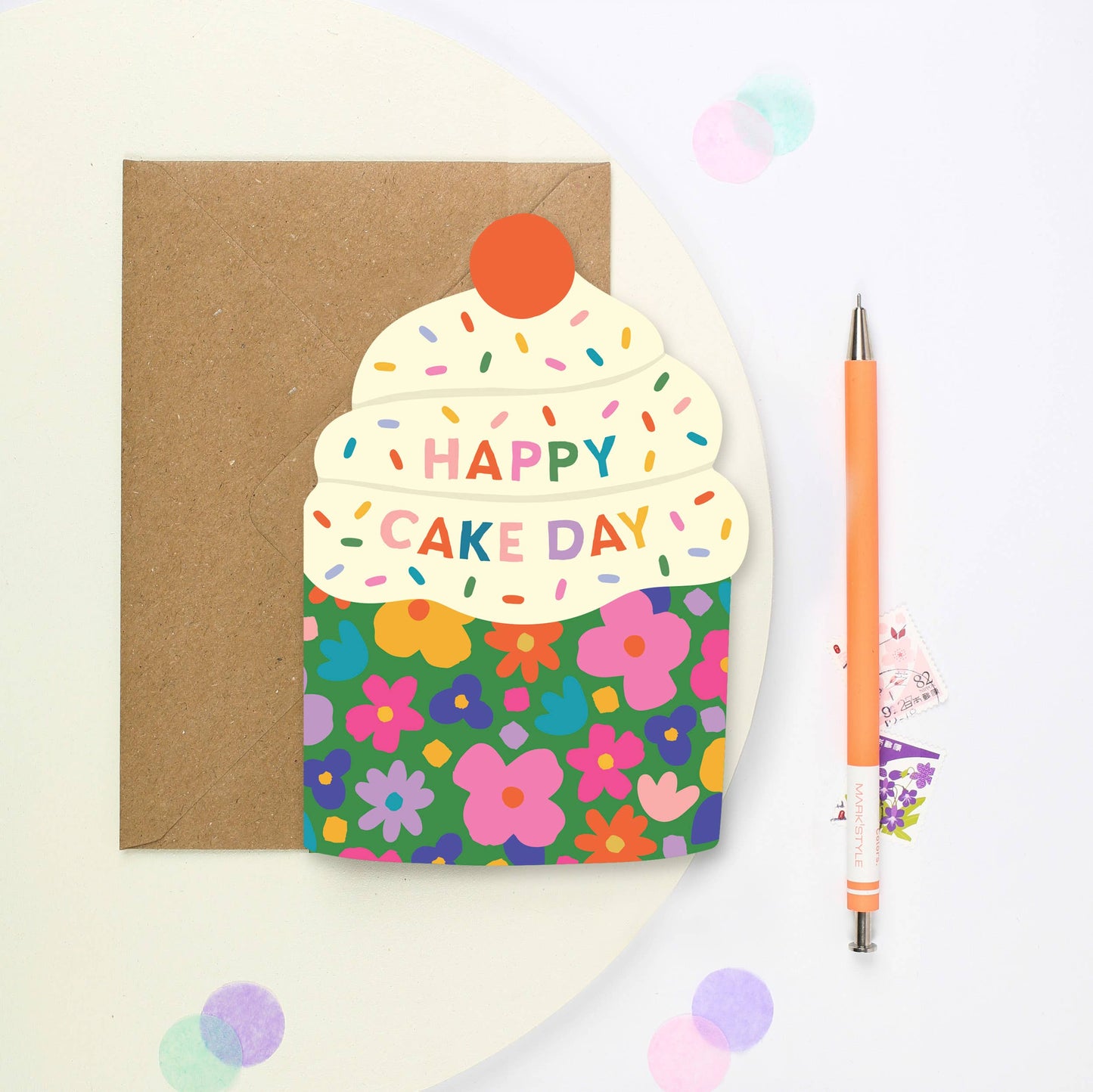 Cupcake Birthday Card
