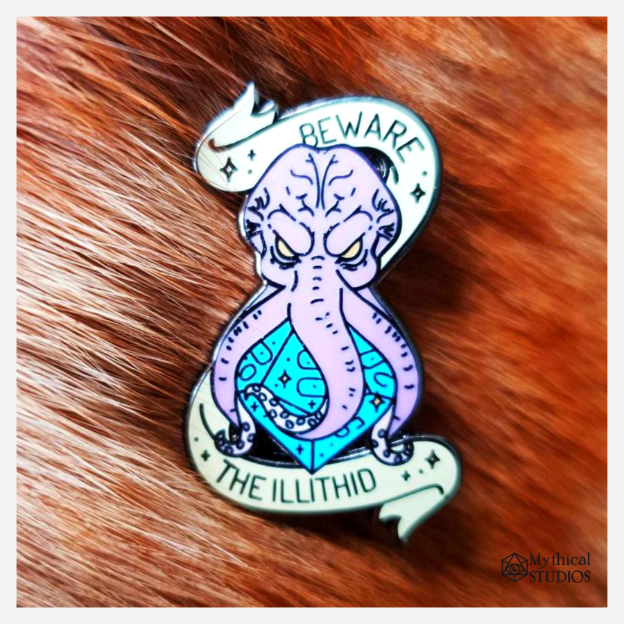 Mind Demon Enamel Pin