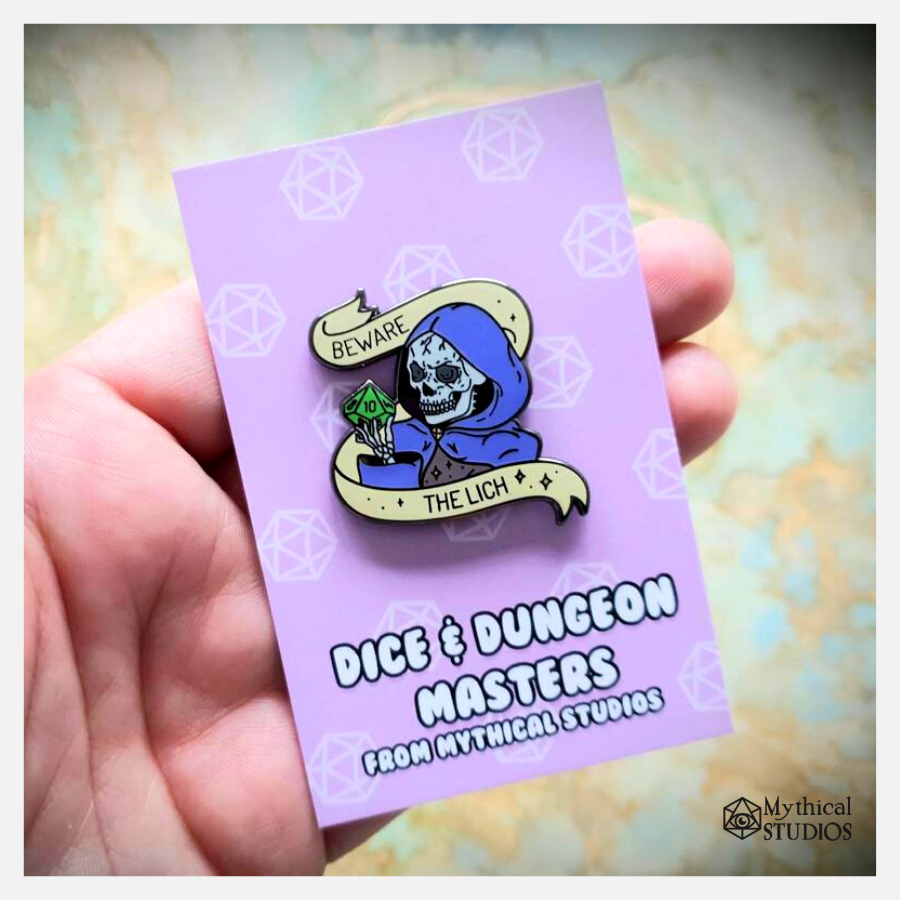 Lich Hard Enamel Pin