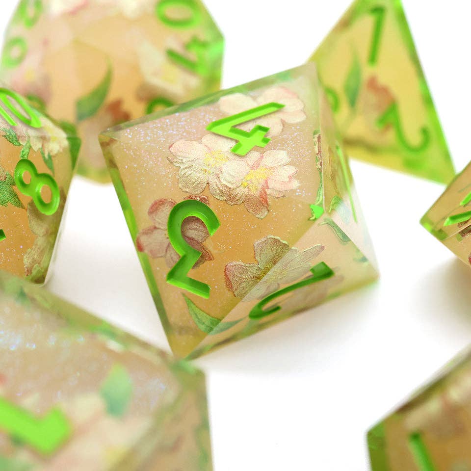 Sweet Snap | Art Core Dice| 7-Polyhedral Set