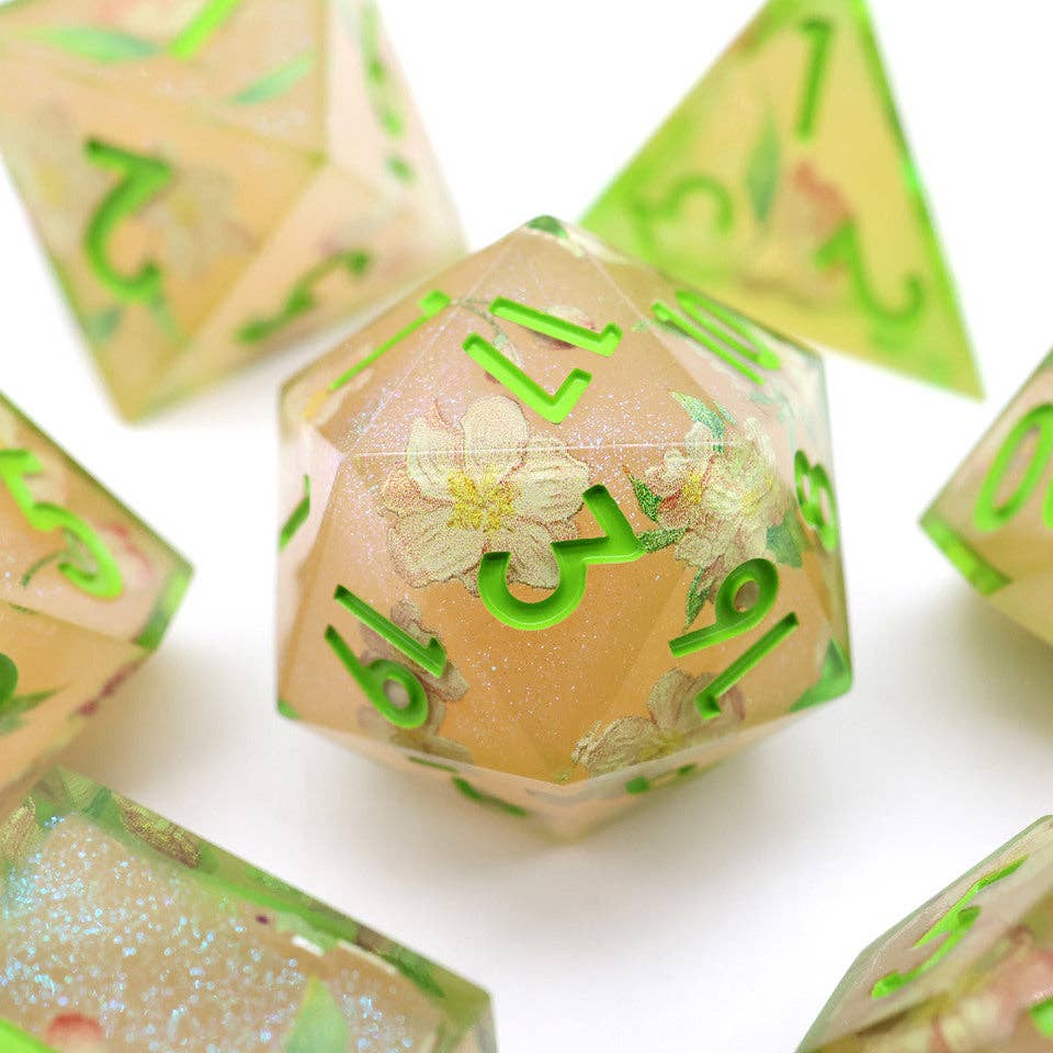 Sweet Snap | Art Core Dice| 7-Polyhedral Set