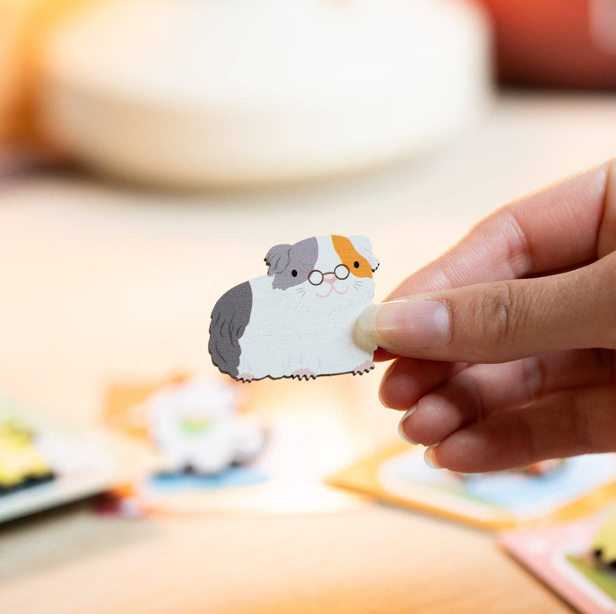 GUINEA PIG OF WISDOM PIN