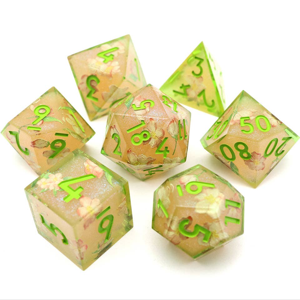 Sweet Snap | Art Core Dice| 7-Polyhedral Set