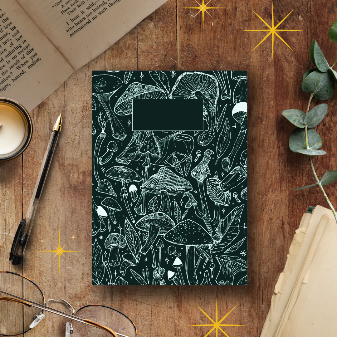 Shrooms Softcover A5 Notebook
