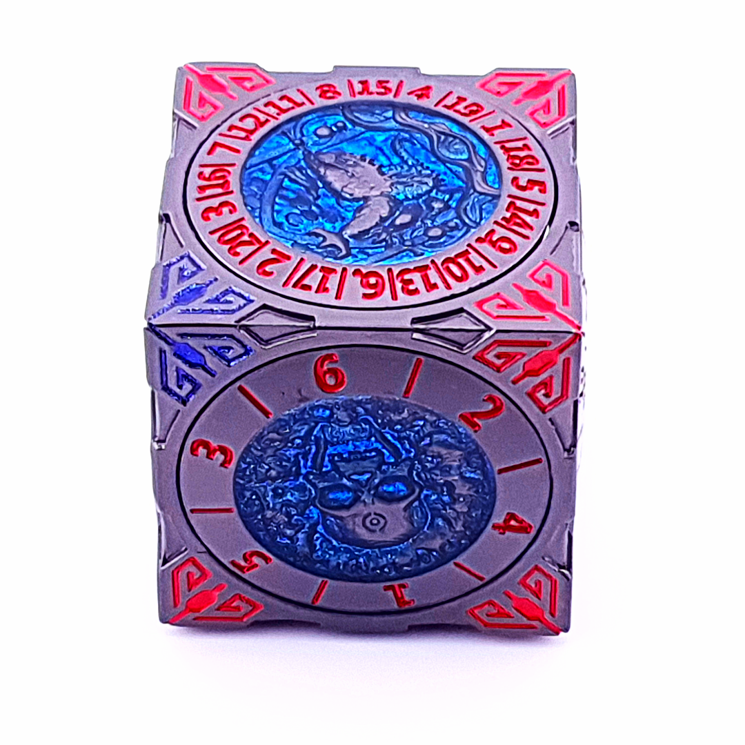 Talisman of Fate | Dice Spinner | Black Red