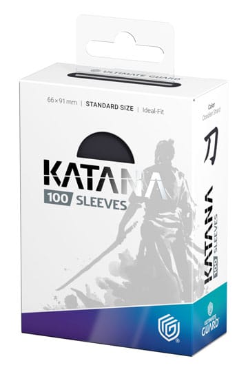 Ultimate Guard Katana Sleeves Standard Size (100) - Obsidian Shard