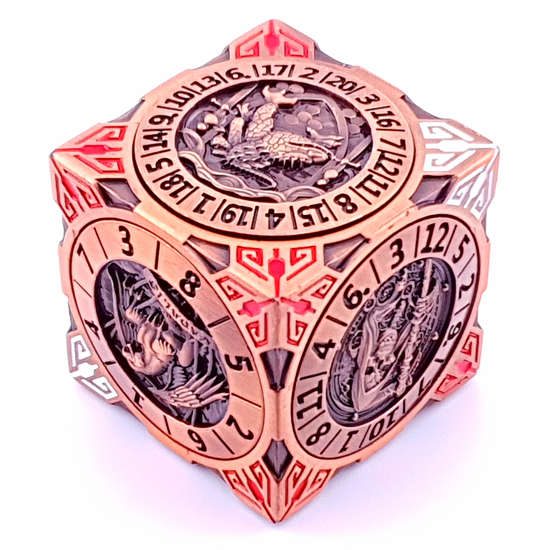 Talisman of Fate | Dice Spinner | Gold