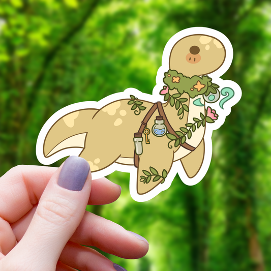 Loch Ness Monster Druid Ttrpg Class Sticker