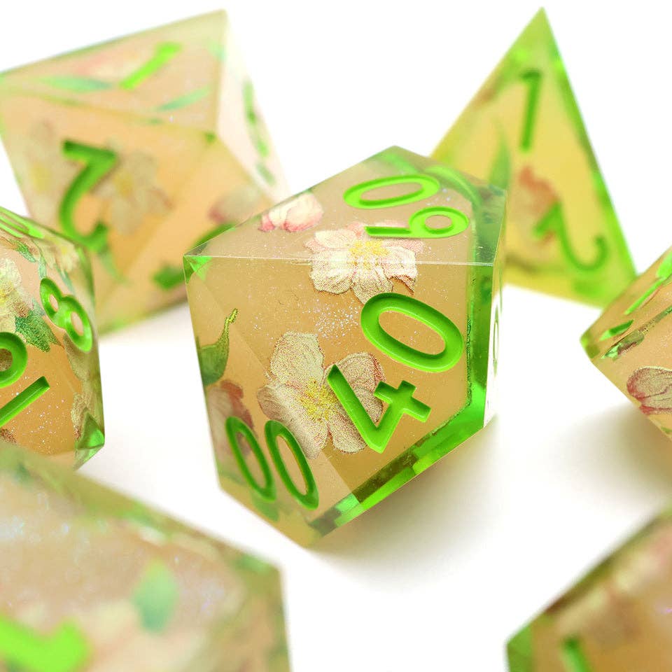 Sweet Snap | Art Core Dice| 7-Polyhedral Set