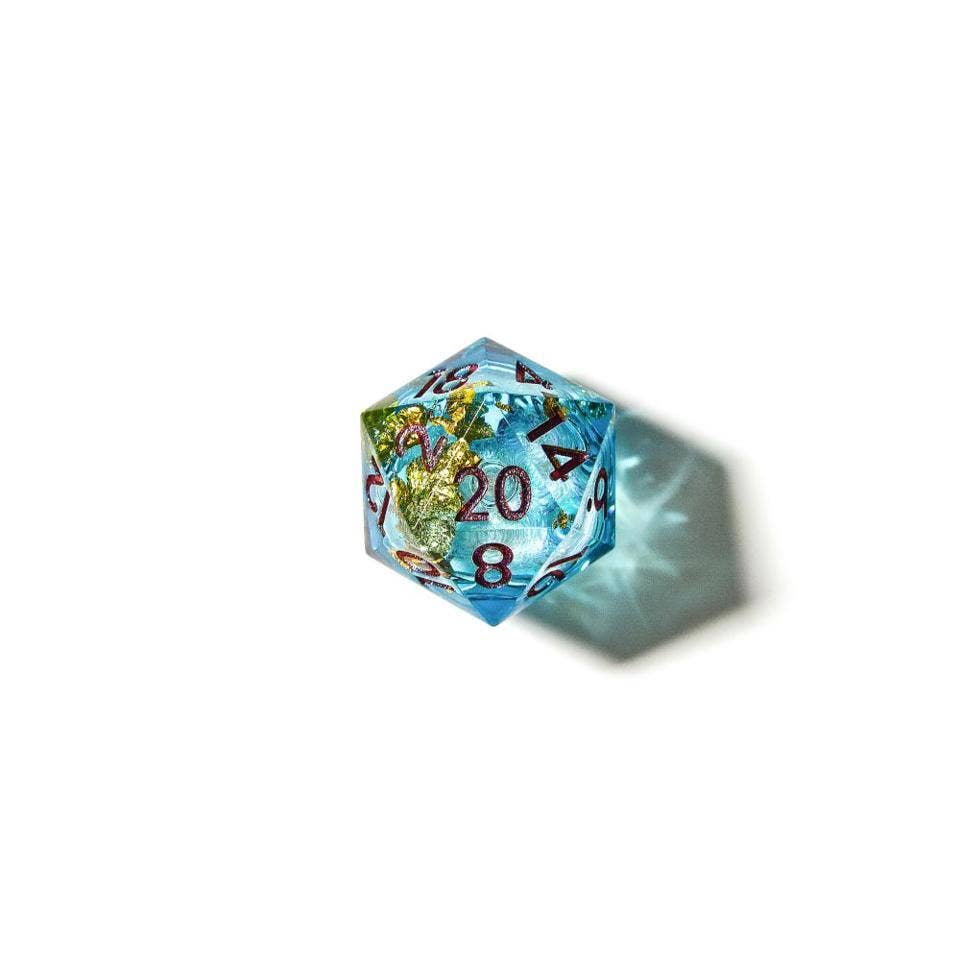 Aurora Mist | Liquid Core Dice | 7-Polyhedral Set