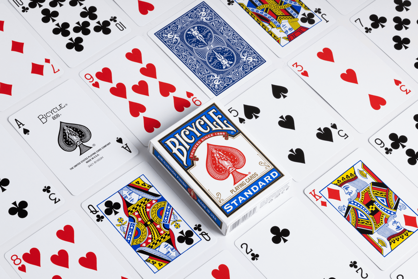 Bicycle® Standard 2-Pack Red & Blue Playing Cards