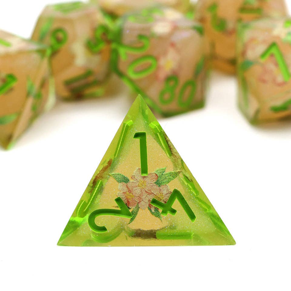 Sweet Snap | Art Core Dice| 7-Polyhedral Set