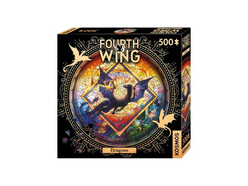 Fourth Wing Jigsaw: Dragons