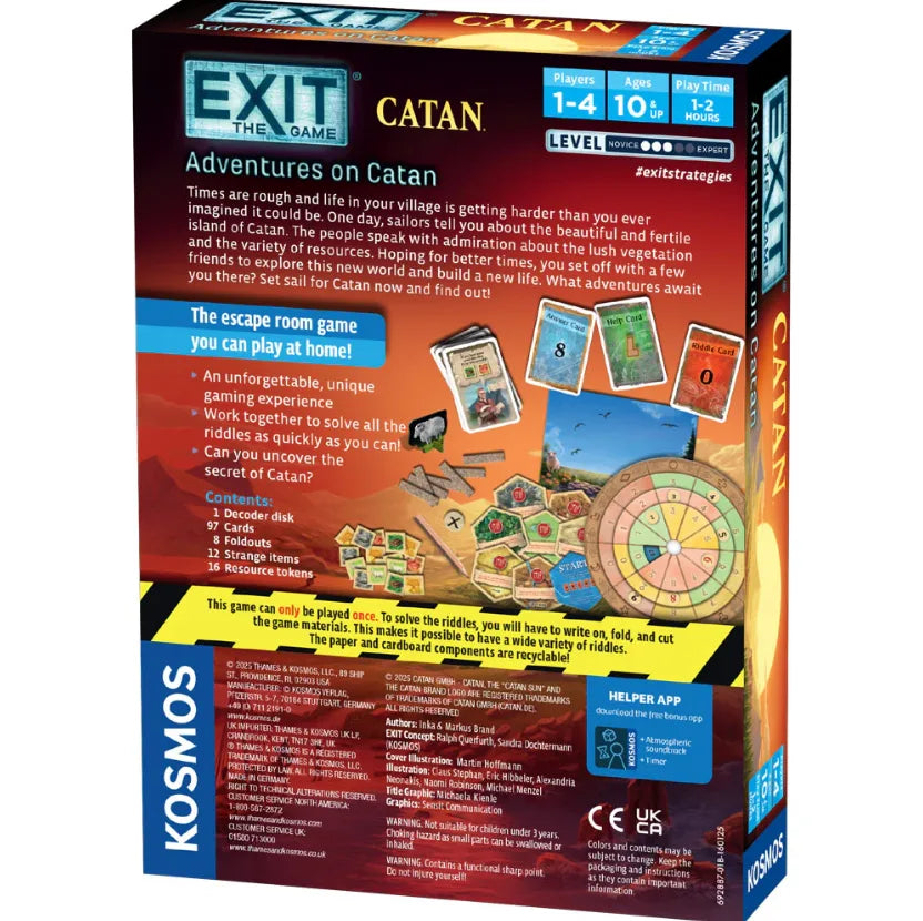 EXIT Adventures on Catan