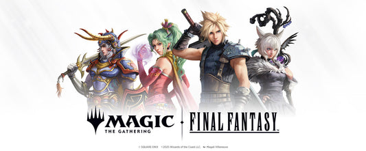 Magic the Gathering Final Fantasy. On sale at Odyssey Games from  13 June