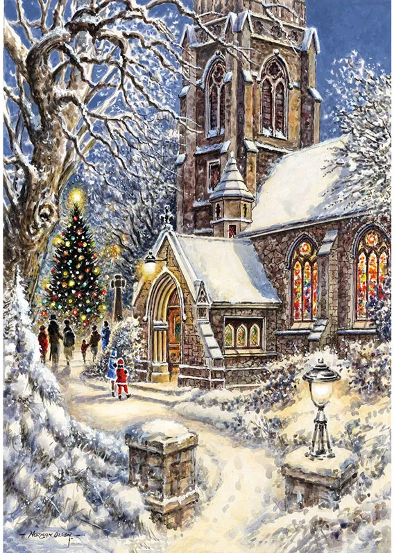 Church in the Snow
