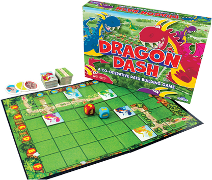 Dragon Dash - A co-operative path building game